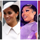 Will Smith, left; Meghan Markle, Megan Thee Stallion and Kanye ‘Ye’ West,